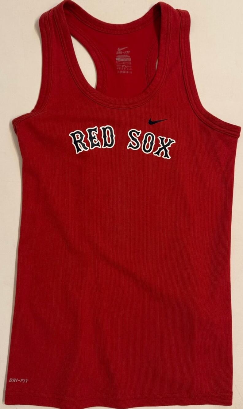 Nike Dri-Fit Women's Boston Red Sox MLB Tank Top Racerback Sz L